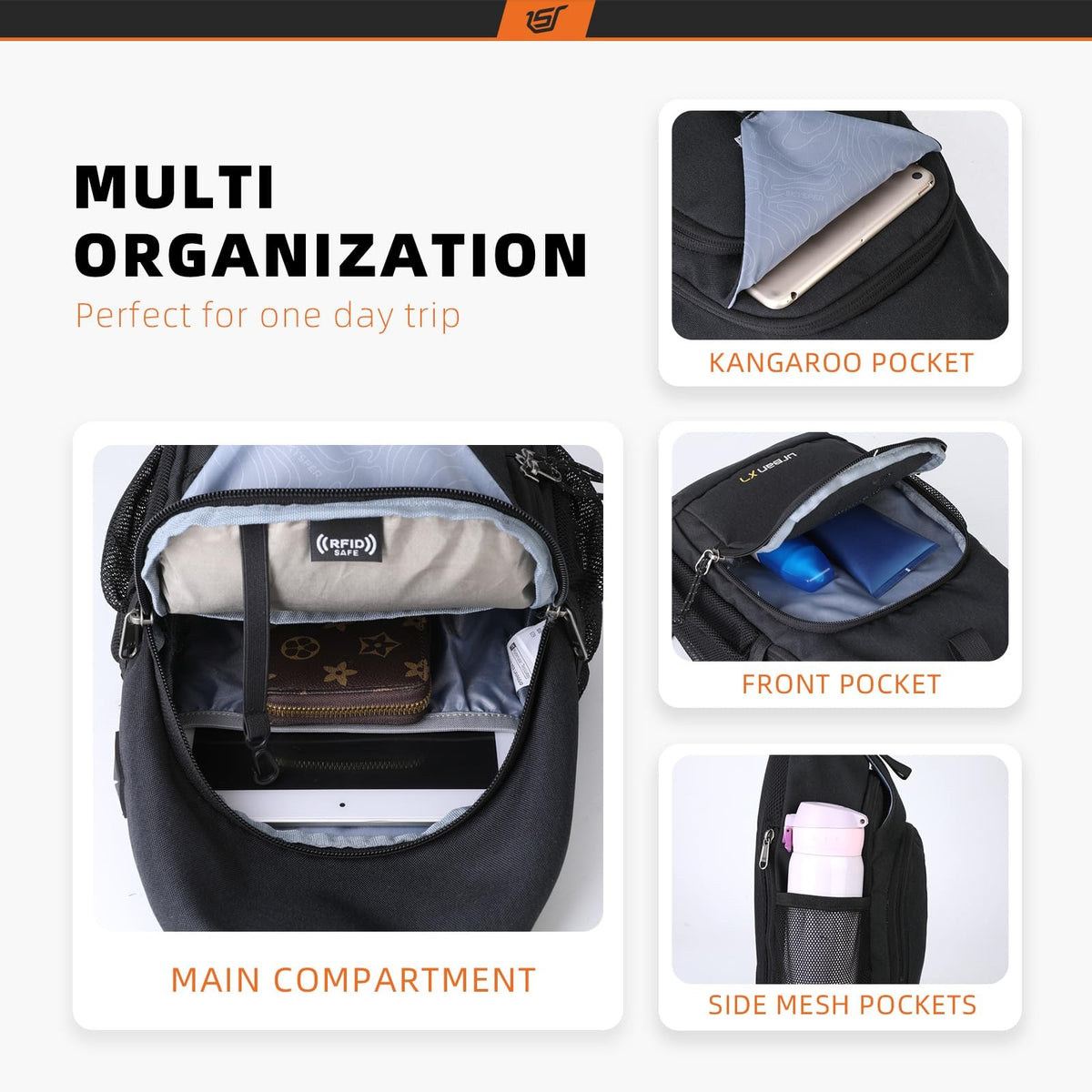 Mochila Antirrobo con Puerto USB