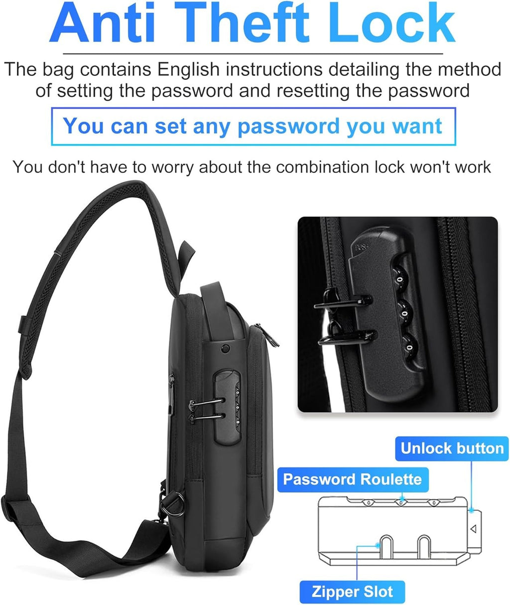 Mochila Antirrobo con Puerto USB