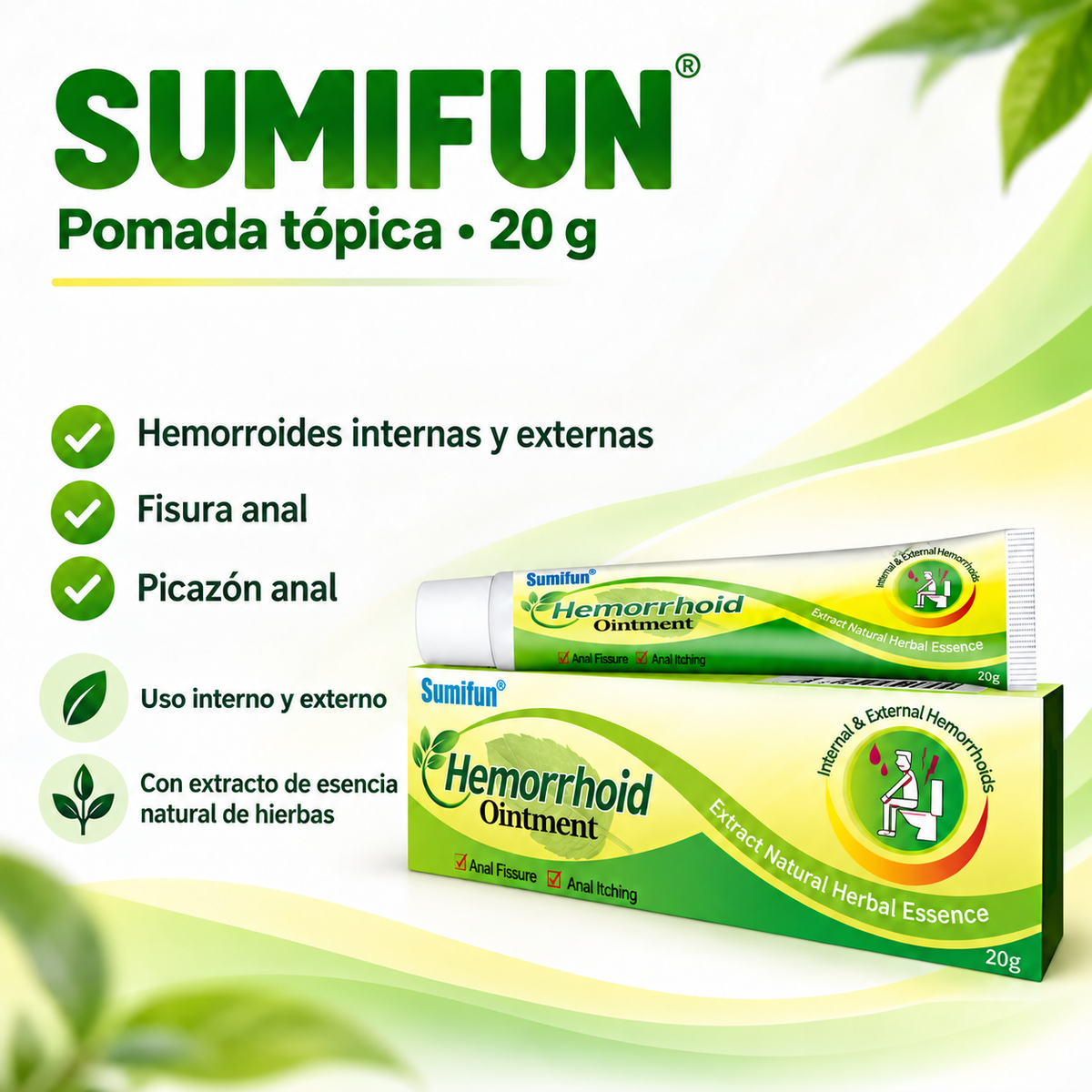 Características e indicaciones de la pomada Sumifun